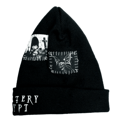 Grave Patched Beanie - CemeteryCrypt
