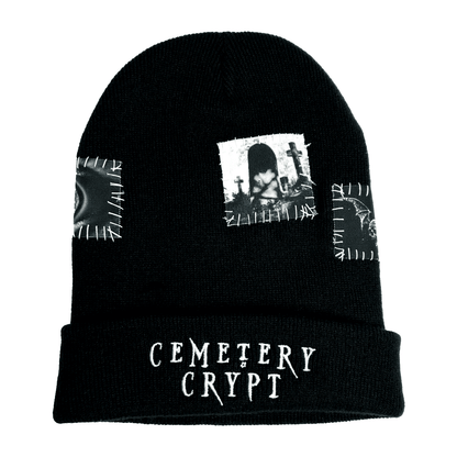 Grave Patched Beanie - CemeteryCrypt