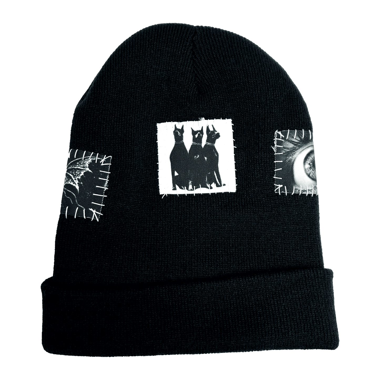 Grave Patched Beanie - CemeteryCrypt