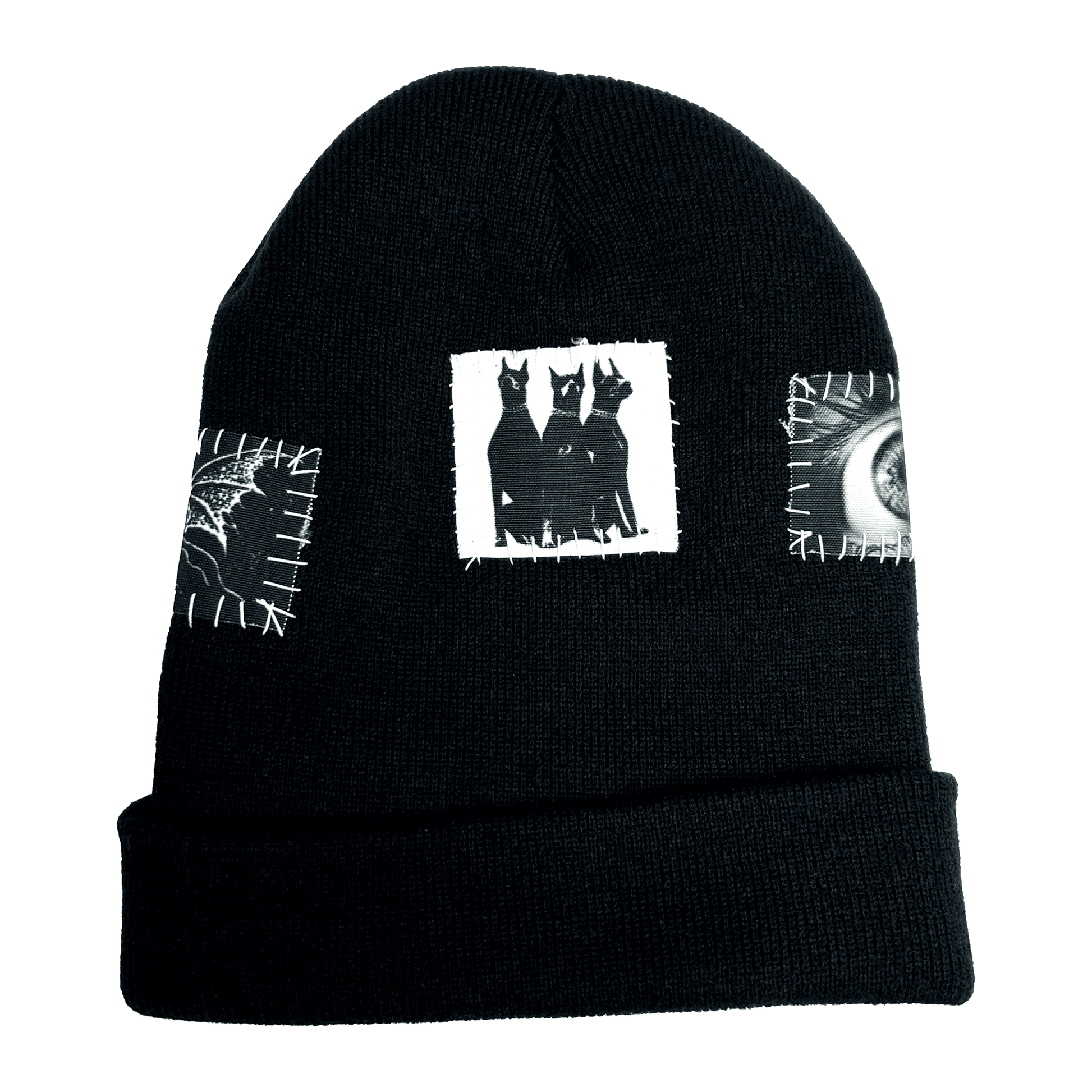 Grave Patched Beanie - CemeteryCrypt