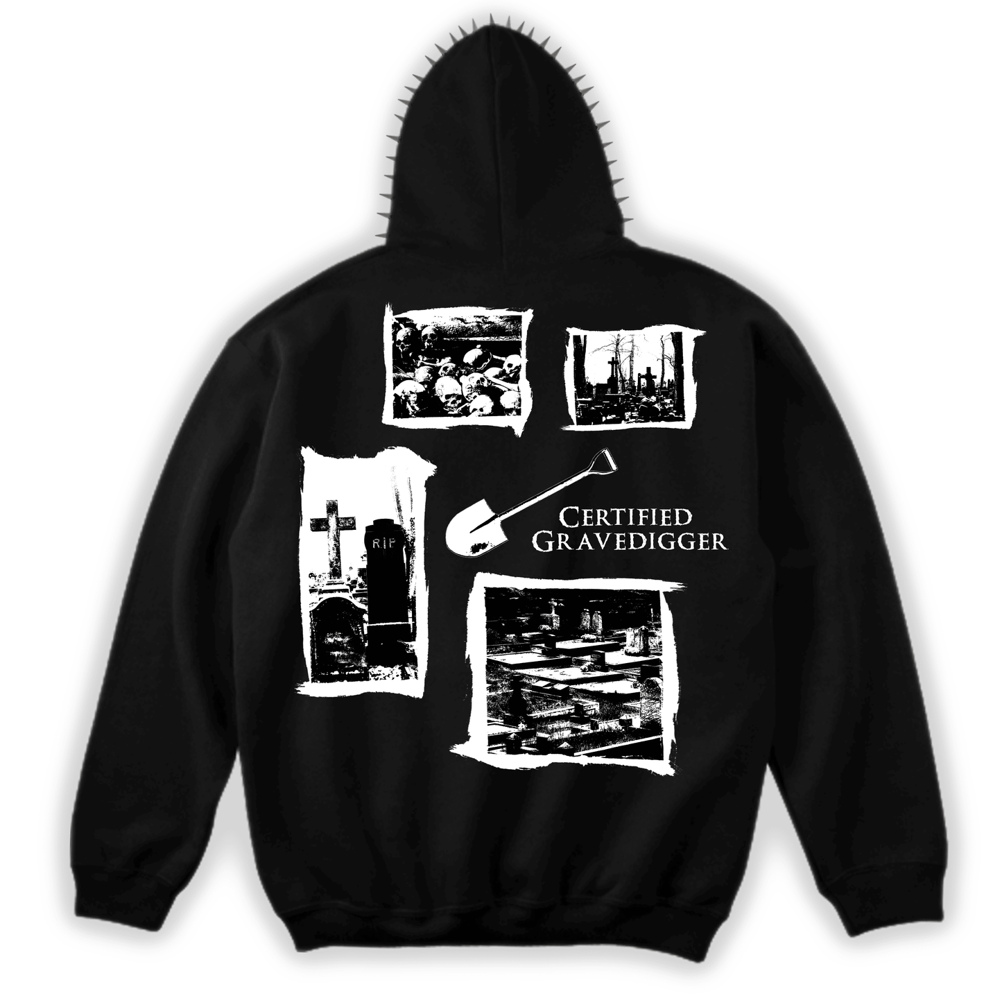 Gravedigger Hoodie - CemeteryCrypt