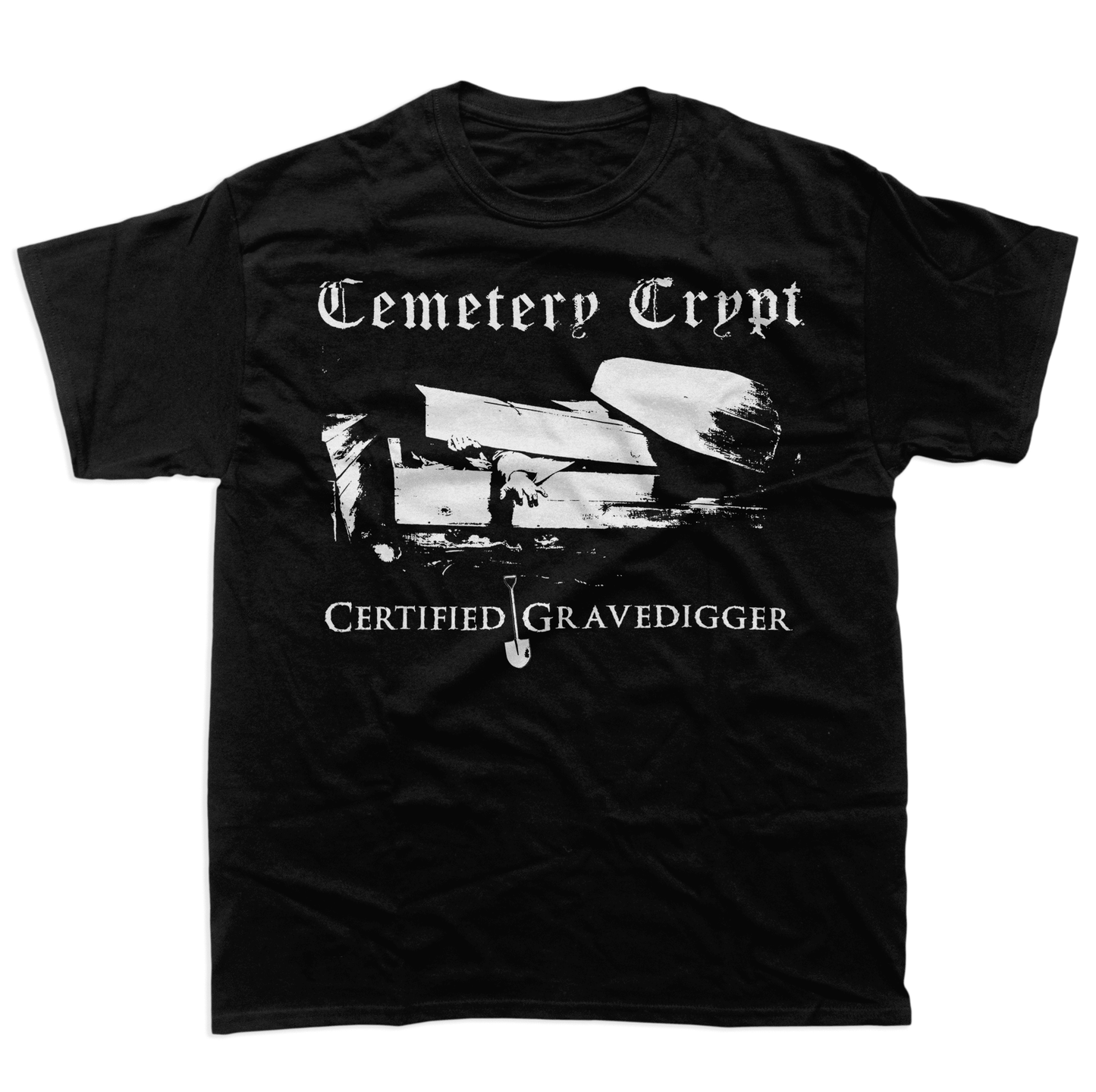 Gravedigger T Shirt - CemeteryCrypt