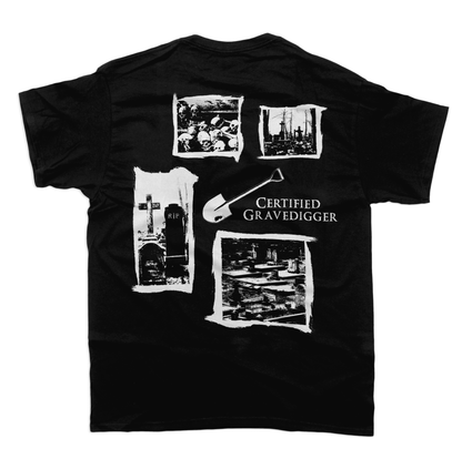 Gravedigger T Shirt - CemeteryCrypt