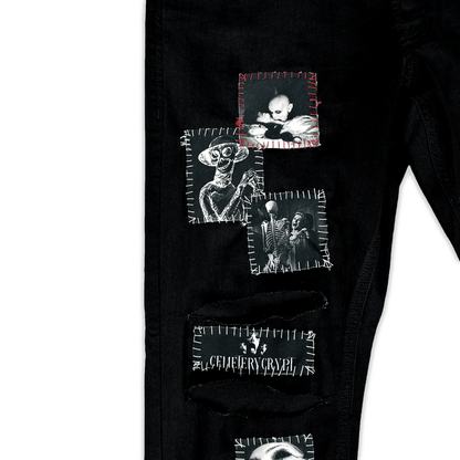 Graveyard Denim Jeans - CemeteryCrypt
