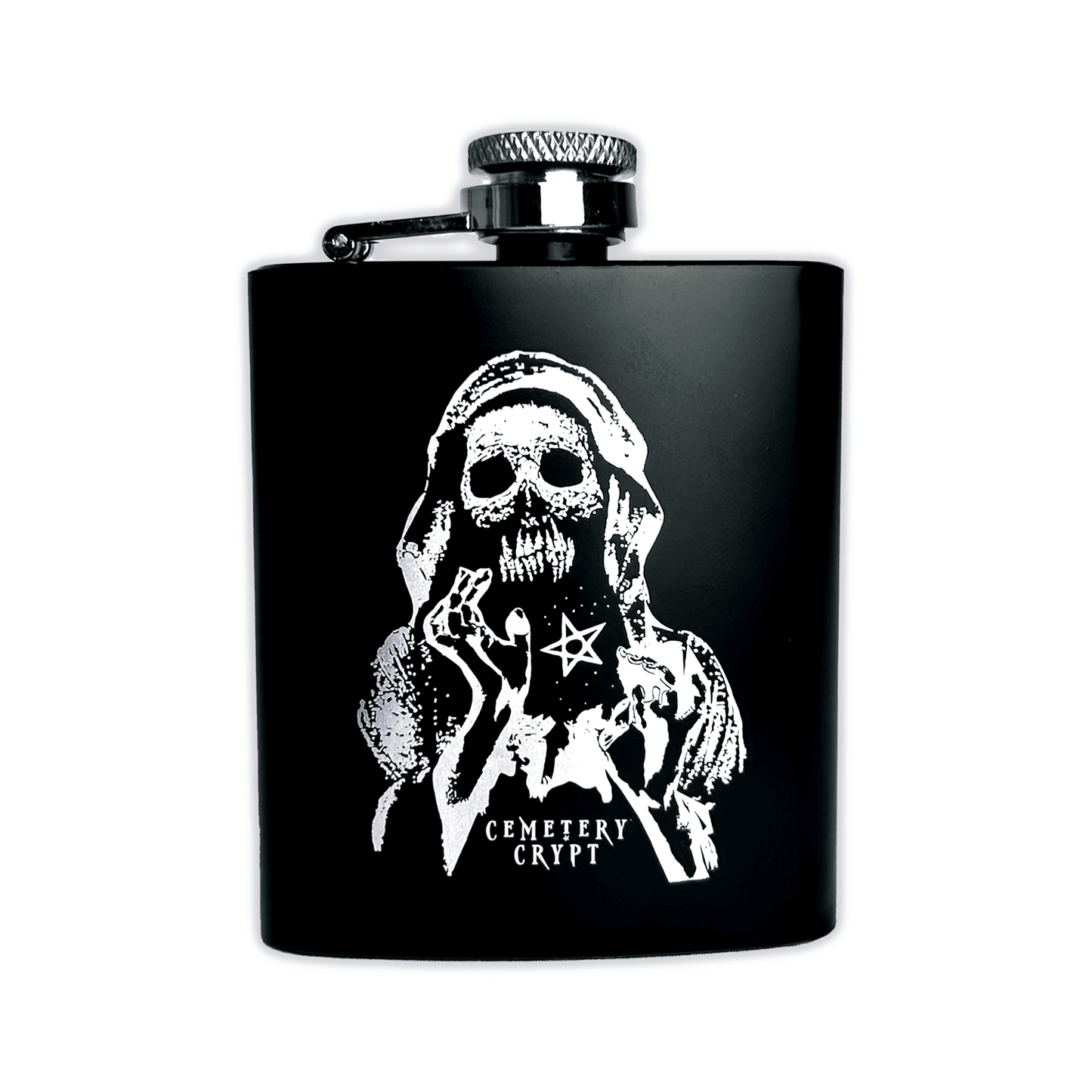 Graveyard Hip Flask - CemeteryCrypt