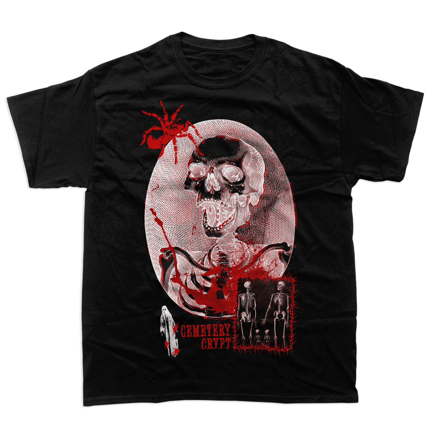 Graveyard T Shirt - CemeteryCrypt