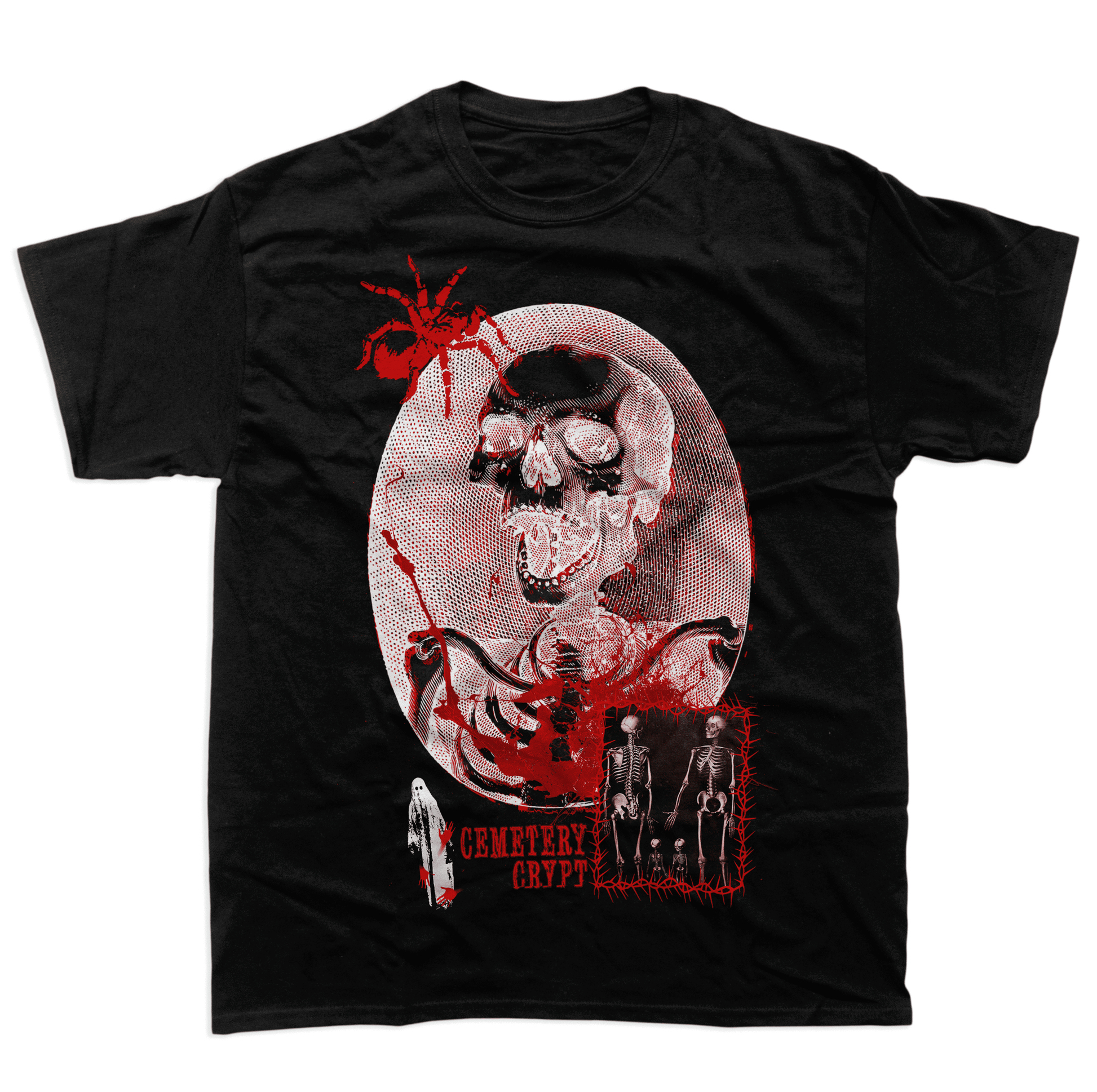 Graveyard T Shirt - CemeteryCrypt