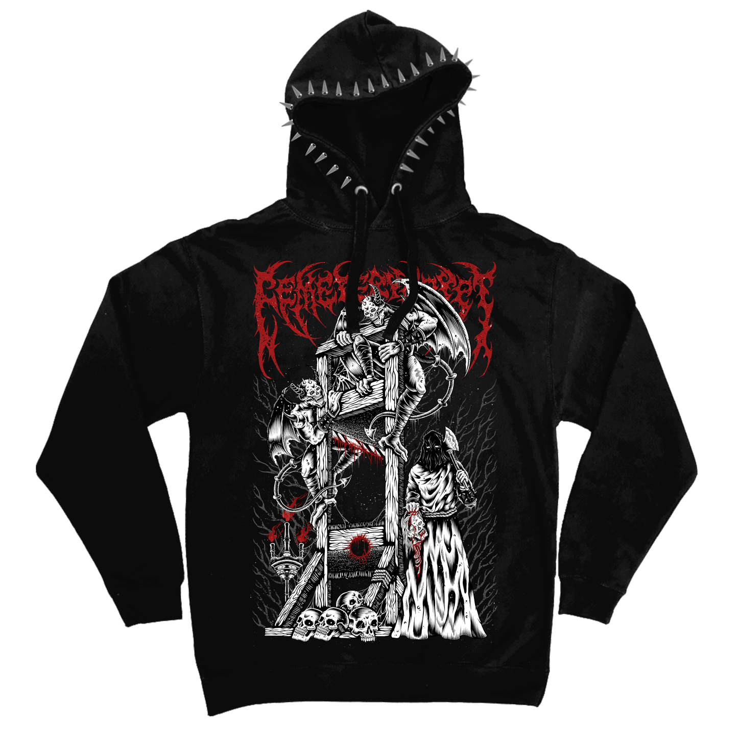 Guillotine Hoodie - CemeteryCrypt