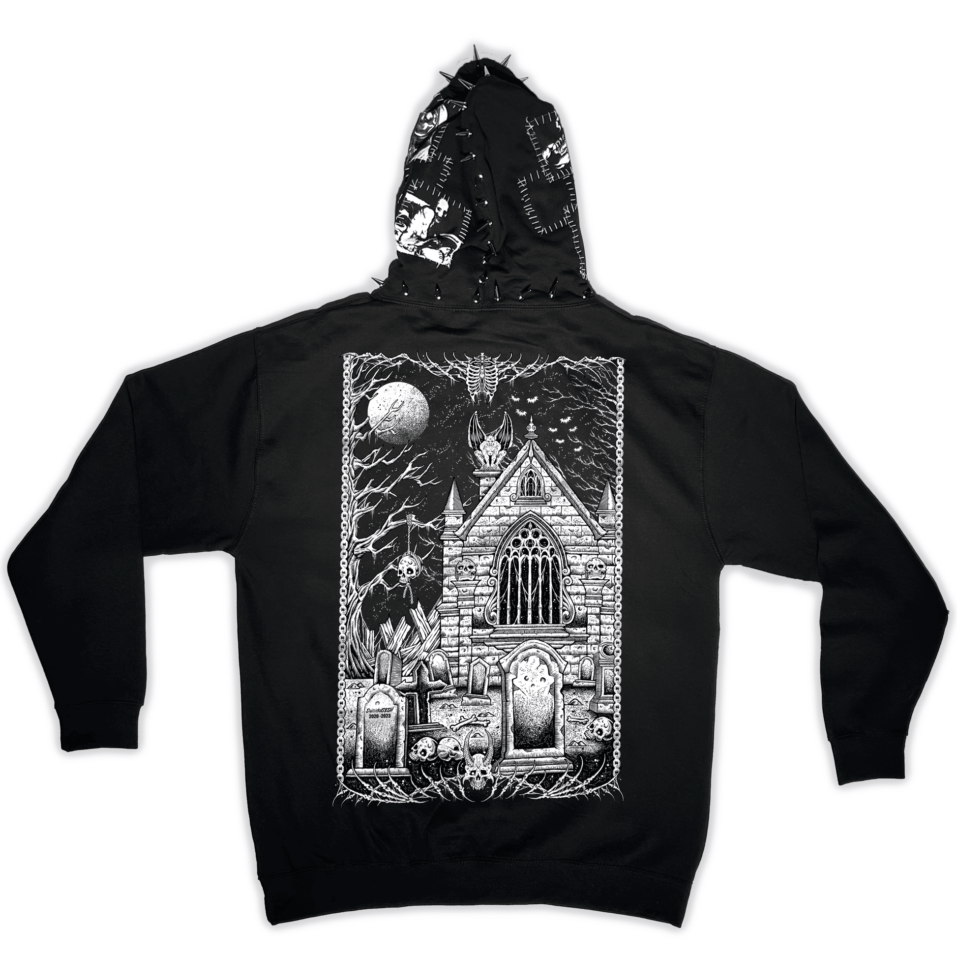 Hell's Cemetery Hoodie - CemeteryCrypt