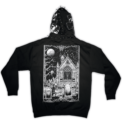 Hell's Cemetery Hoodie - CemeteryCrypt
