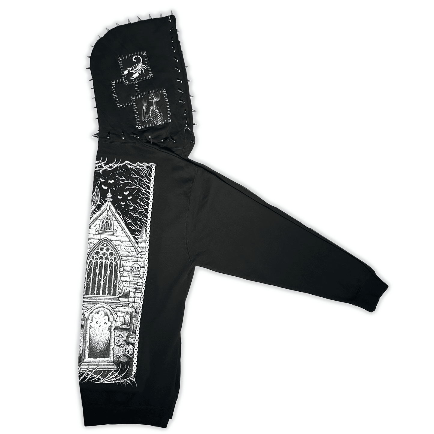 Hell's Cemetery Hoodie - CemeteryCrypt