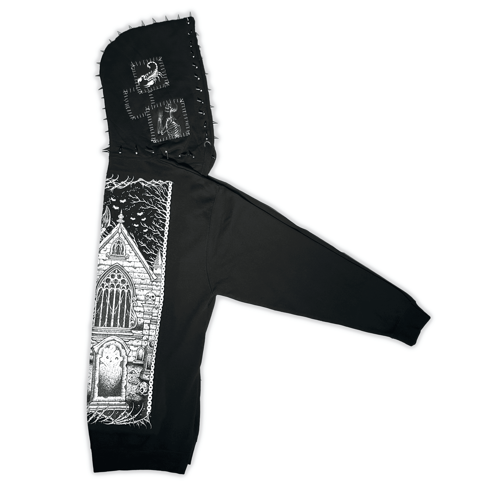Hell's Cemetery Hoodie - CemeteryCrypt