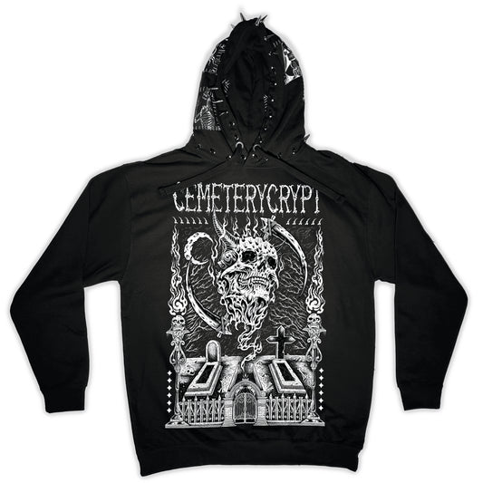 Hell's Cemetery Hoodie - CemeteryCrypt