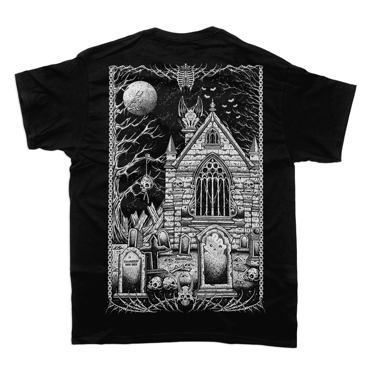 Hells Cemetery T Shirt - CemeteryCrypt