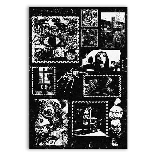 Horror Back Patch - CemeteryCrypt