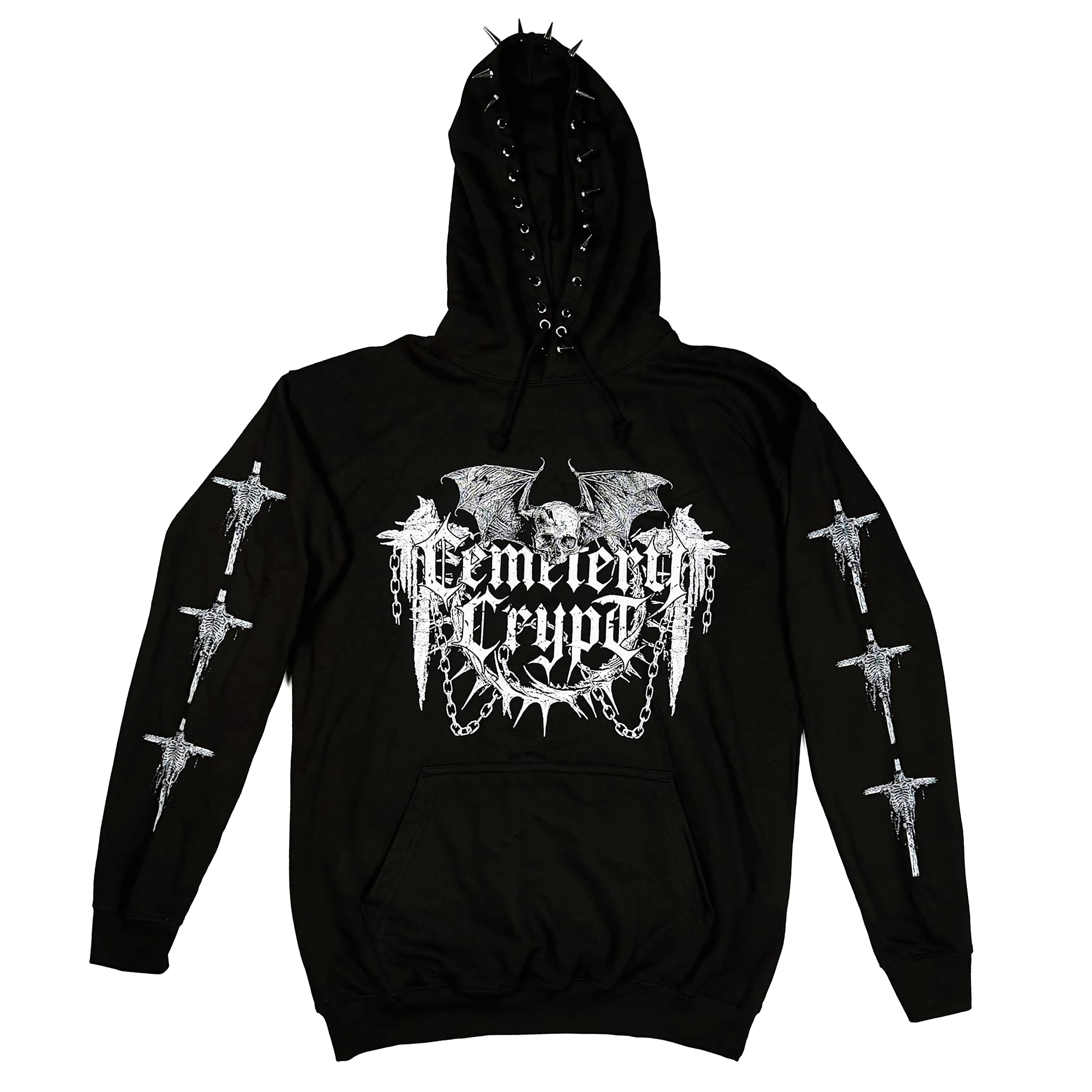 Infernal Awakening Hoodie | Gothic Clothing | CemeteryCrypt