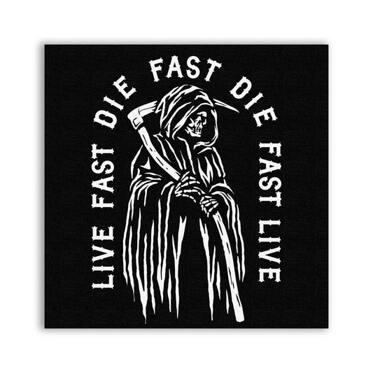 Live Fast Die Fast Patch - CemeteryCrypt
