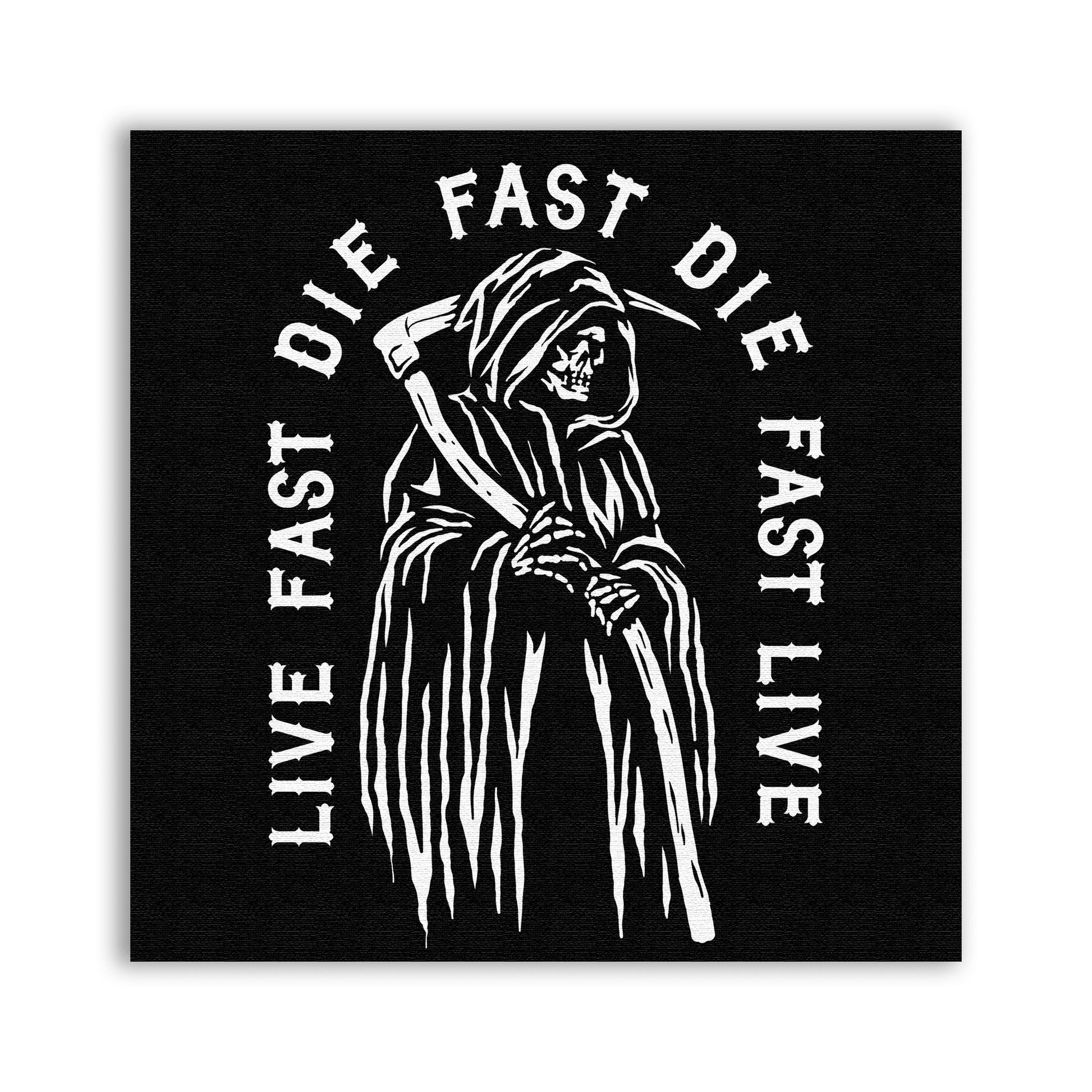 Live Fast Die Fast Patch - CemeteryCrypt
