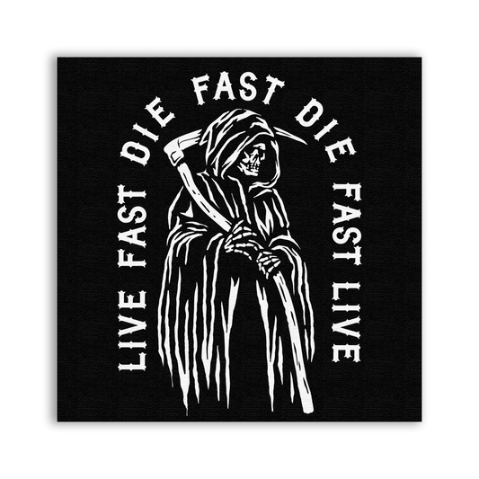 Live Fast Die Fast Patch - CemeteryCrypt