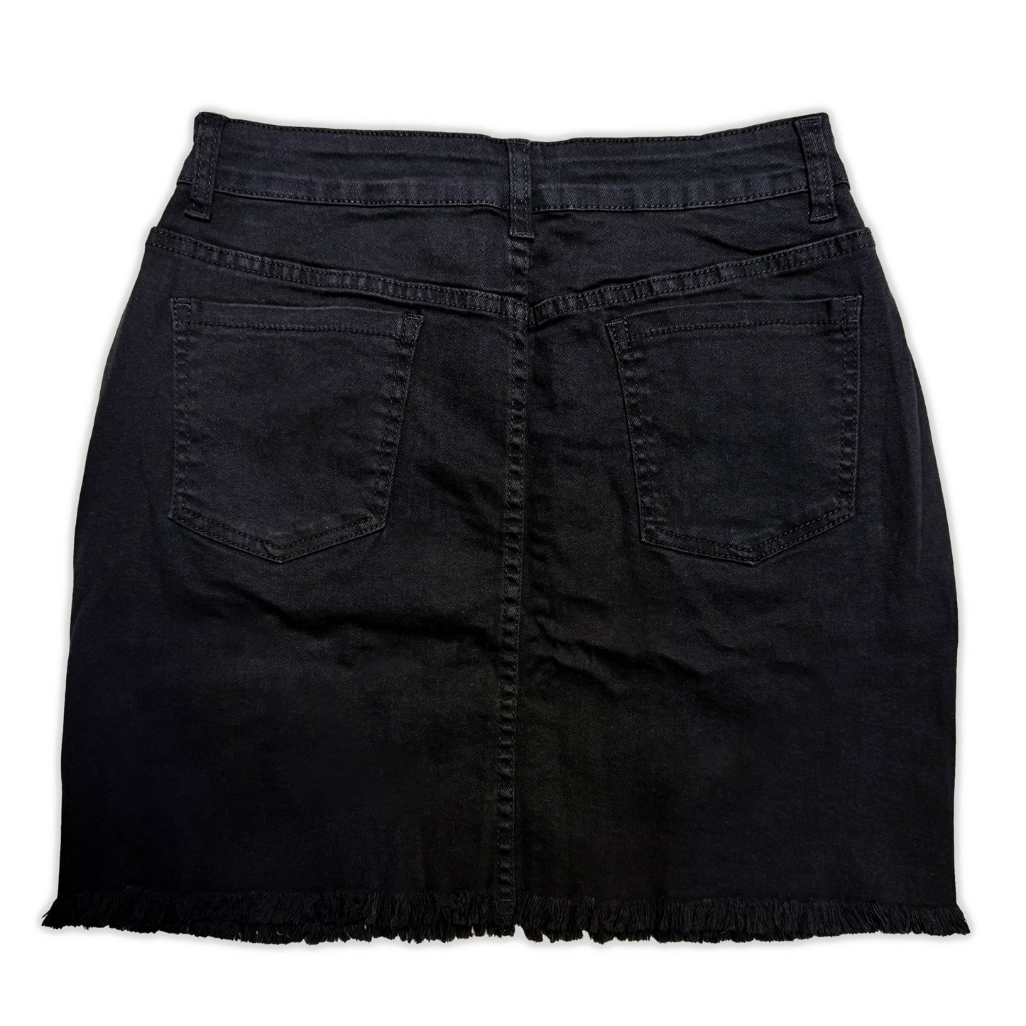 Midnight Denim Skirt - CemeteryCrypt