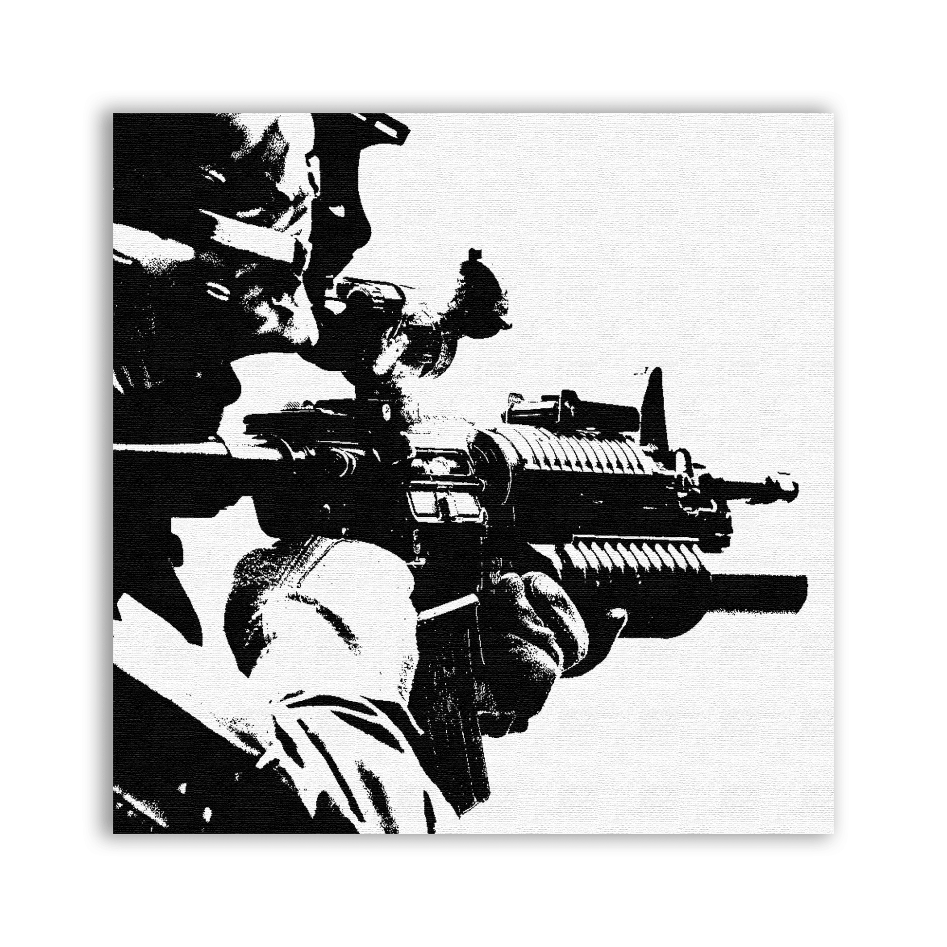 Military Guns Patch - CemeteryCrypt