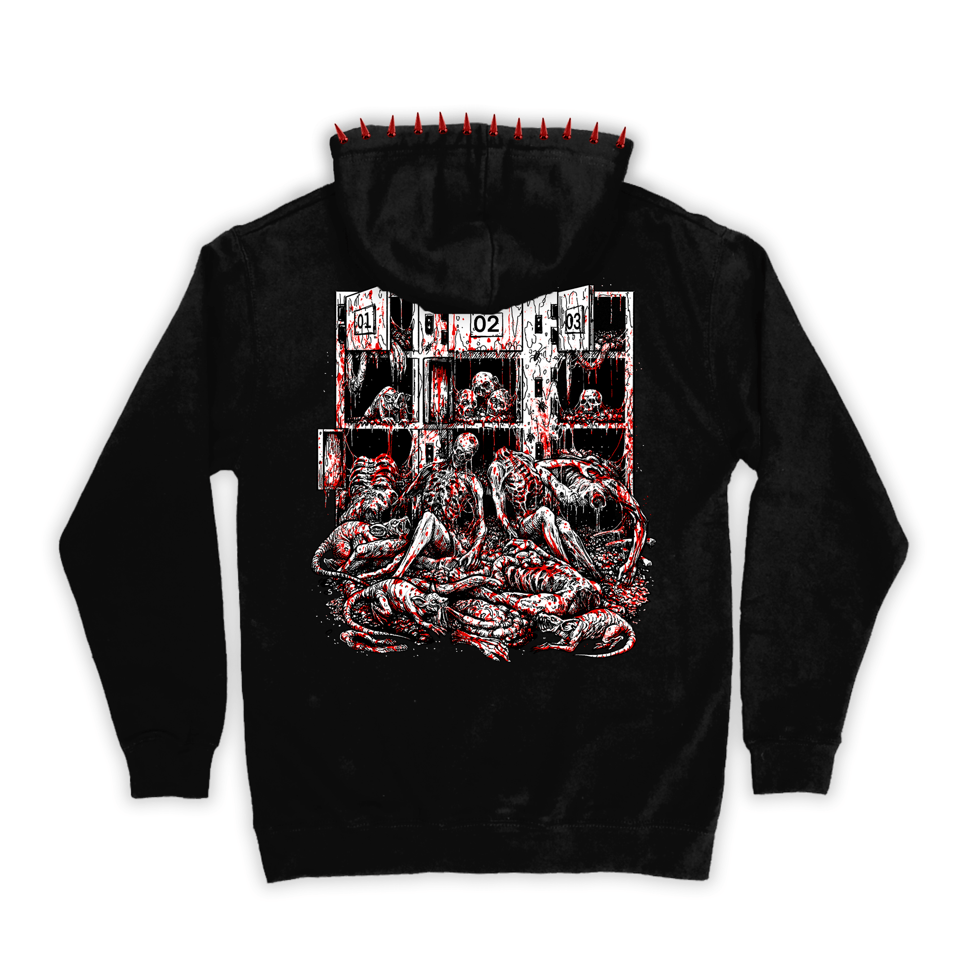 Morgue Hoodie - CemeteryCrypt