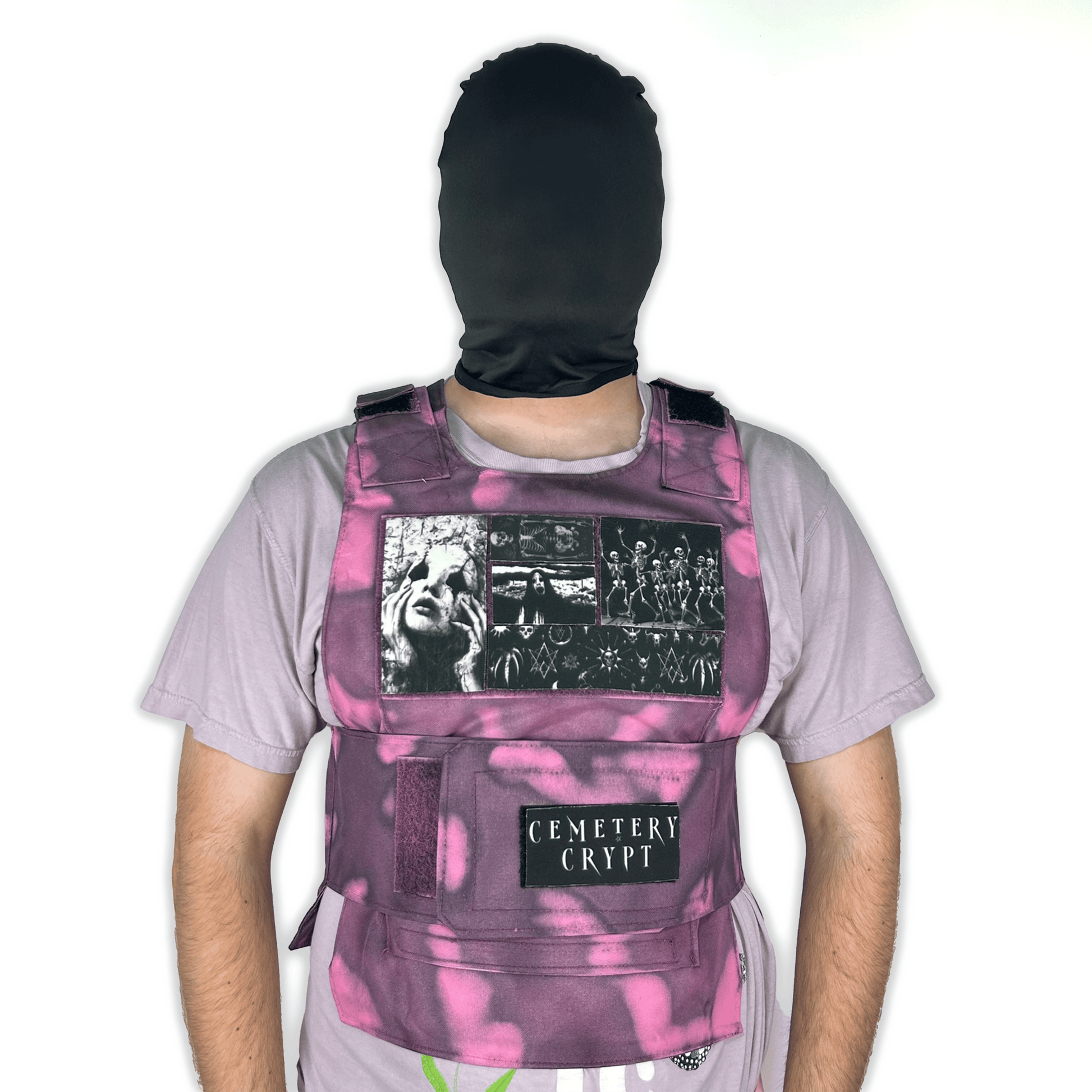 Nightmare Pink Tactical Vest - CemeteryCrypt