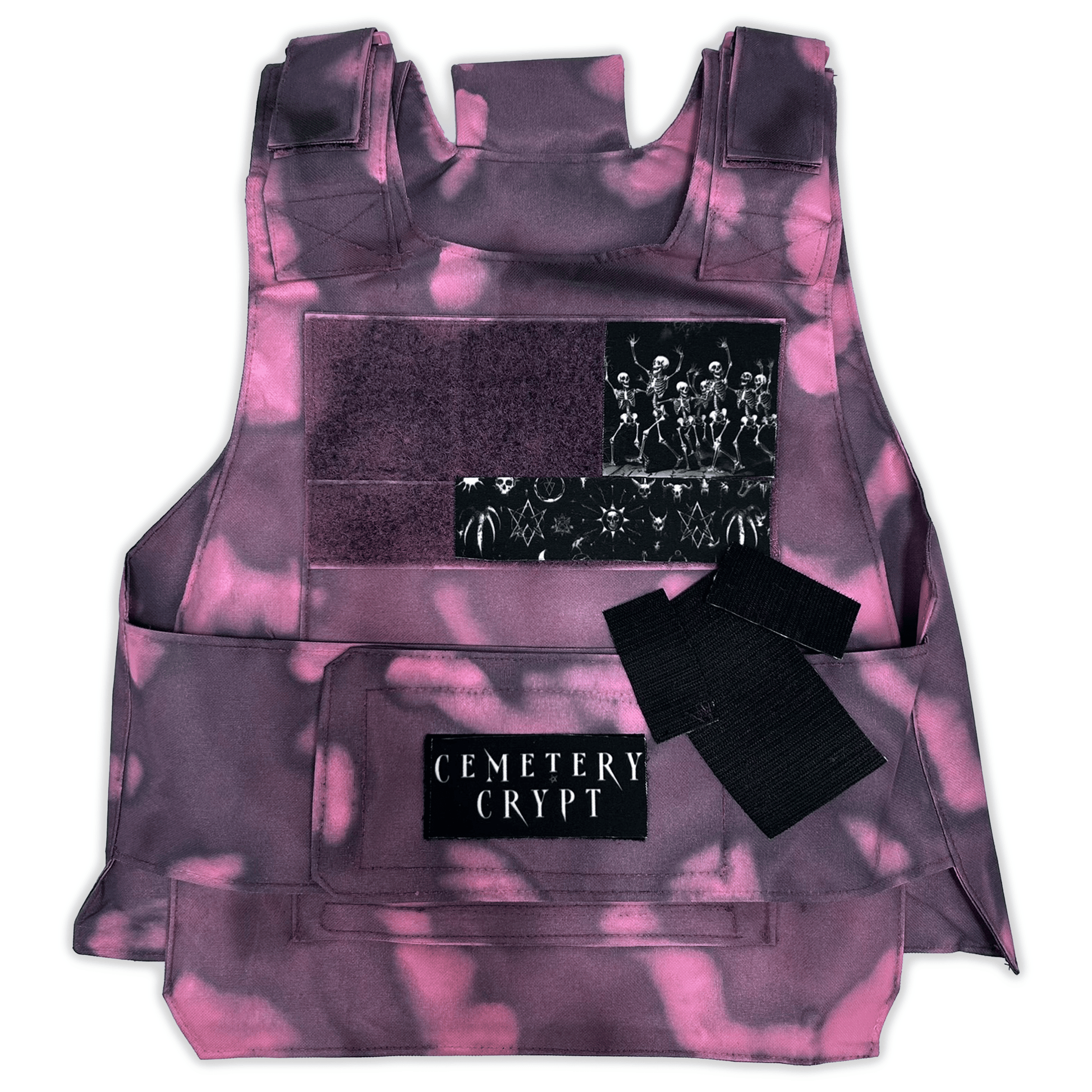 Nightmare Pink Tactical Vest - CemeteryCrypt