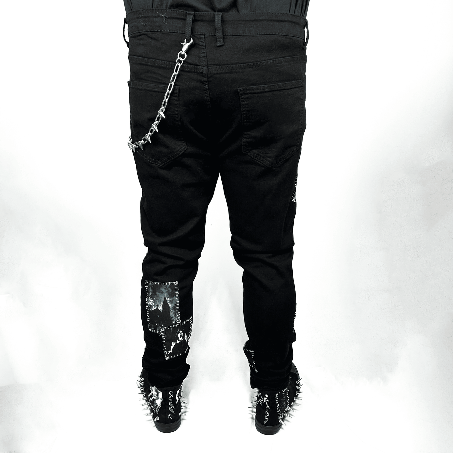 Nocturnal Denim Jeans - CemeteryCrypt