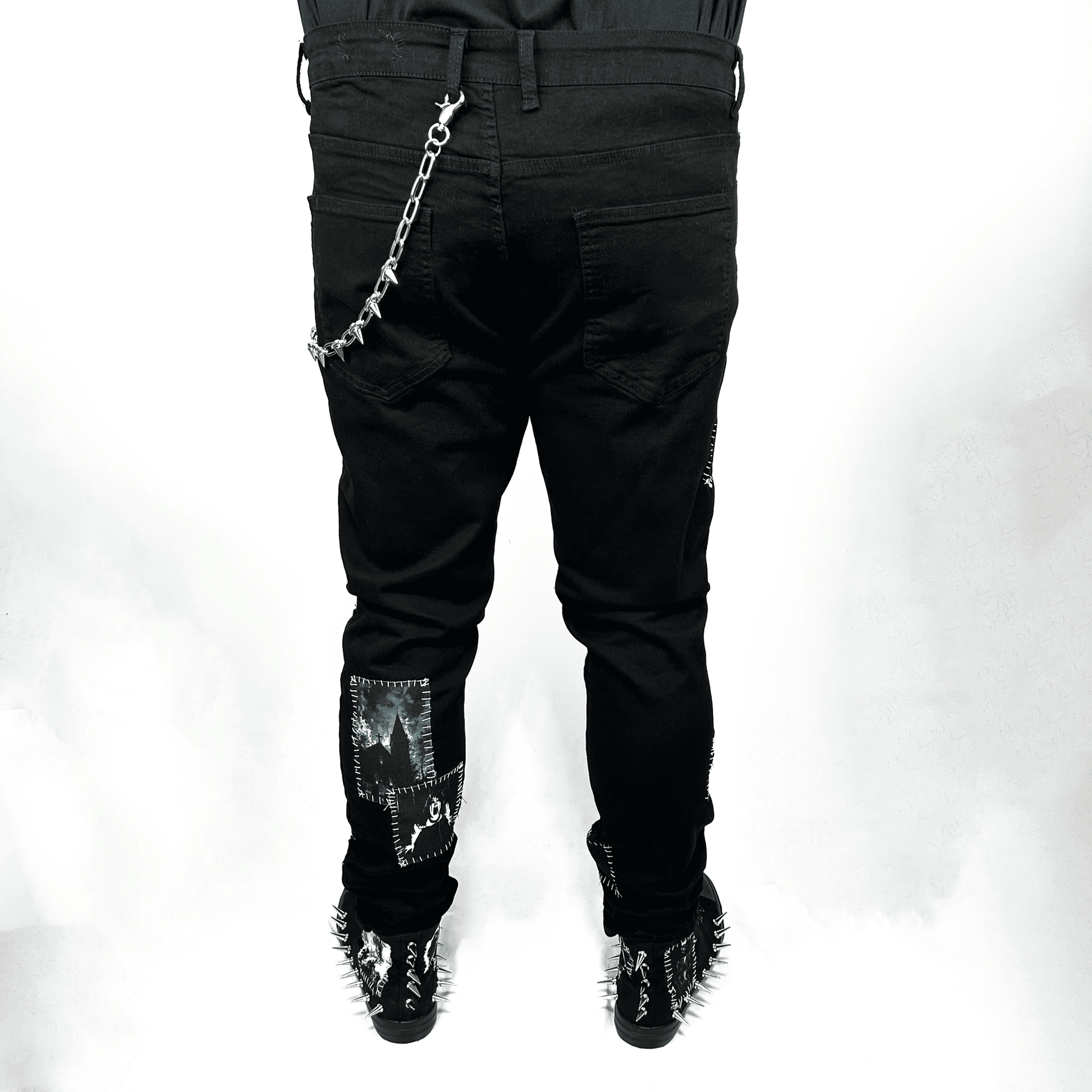 Nocturnal Denim Jeans - CemeteryCrypt