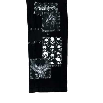 Nocturnal Denim Jeans - CemeteryCrypt