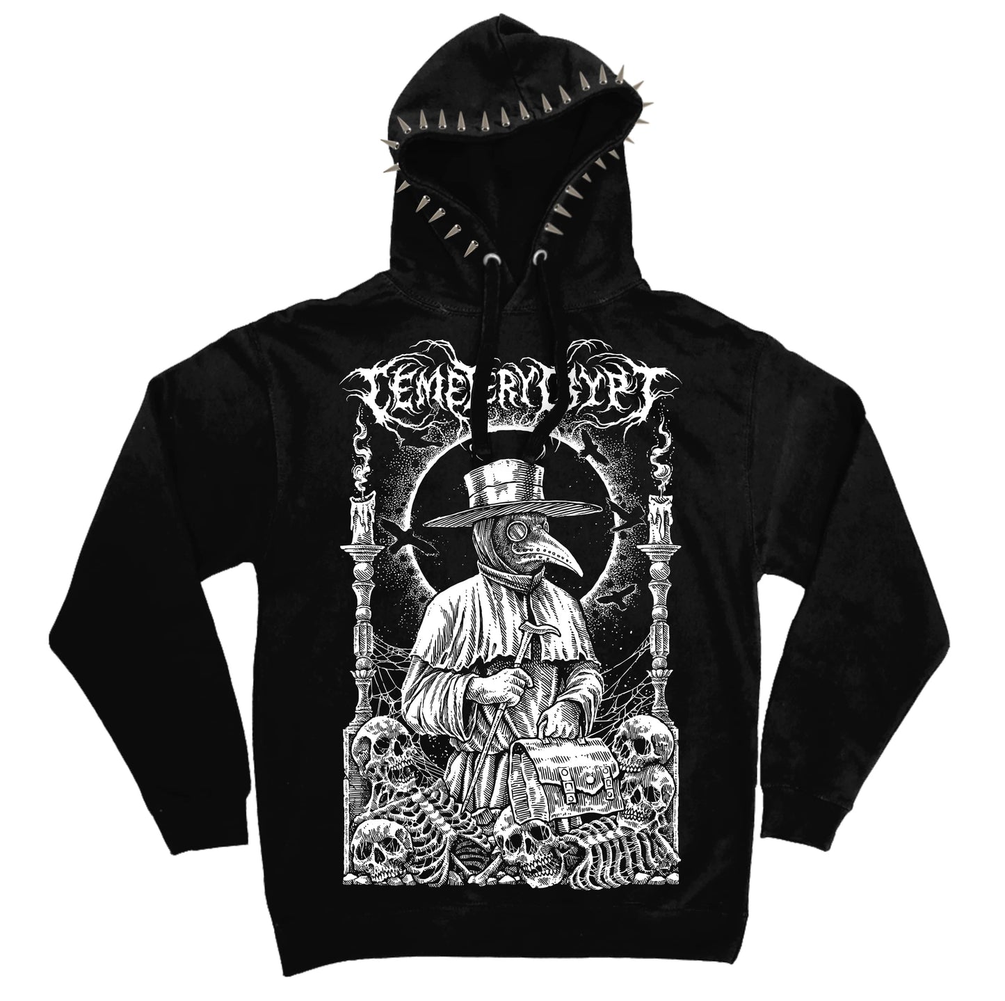 Plague Doctor Hoodie - CemeteryCrypt