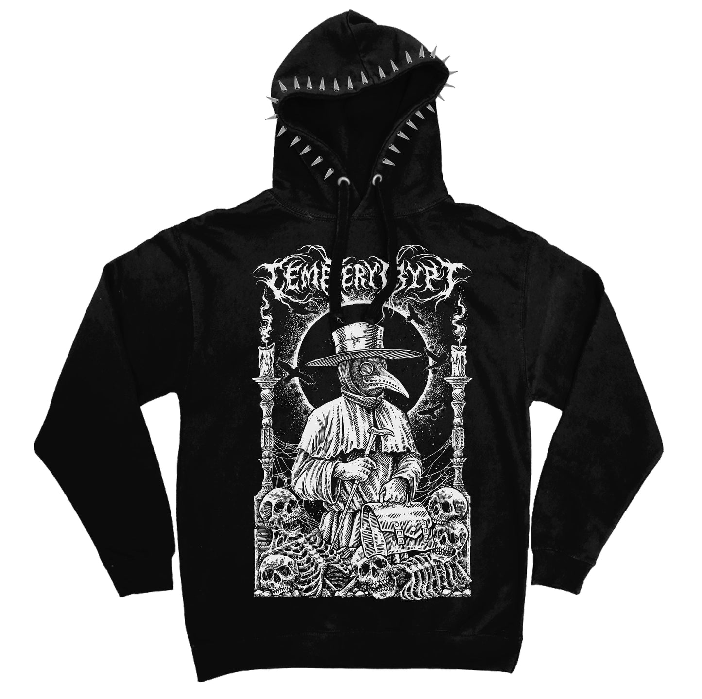 Plague Doctor Hoodie - CemeteryCrypt