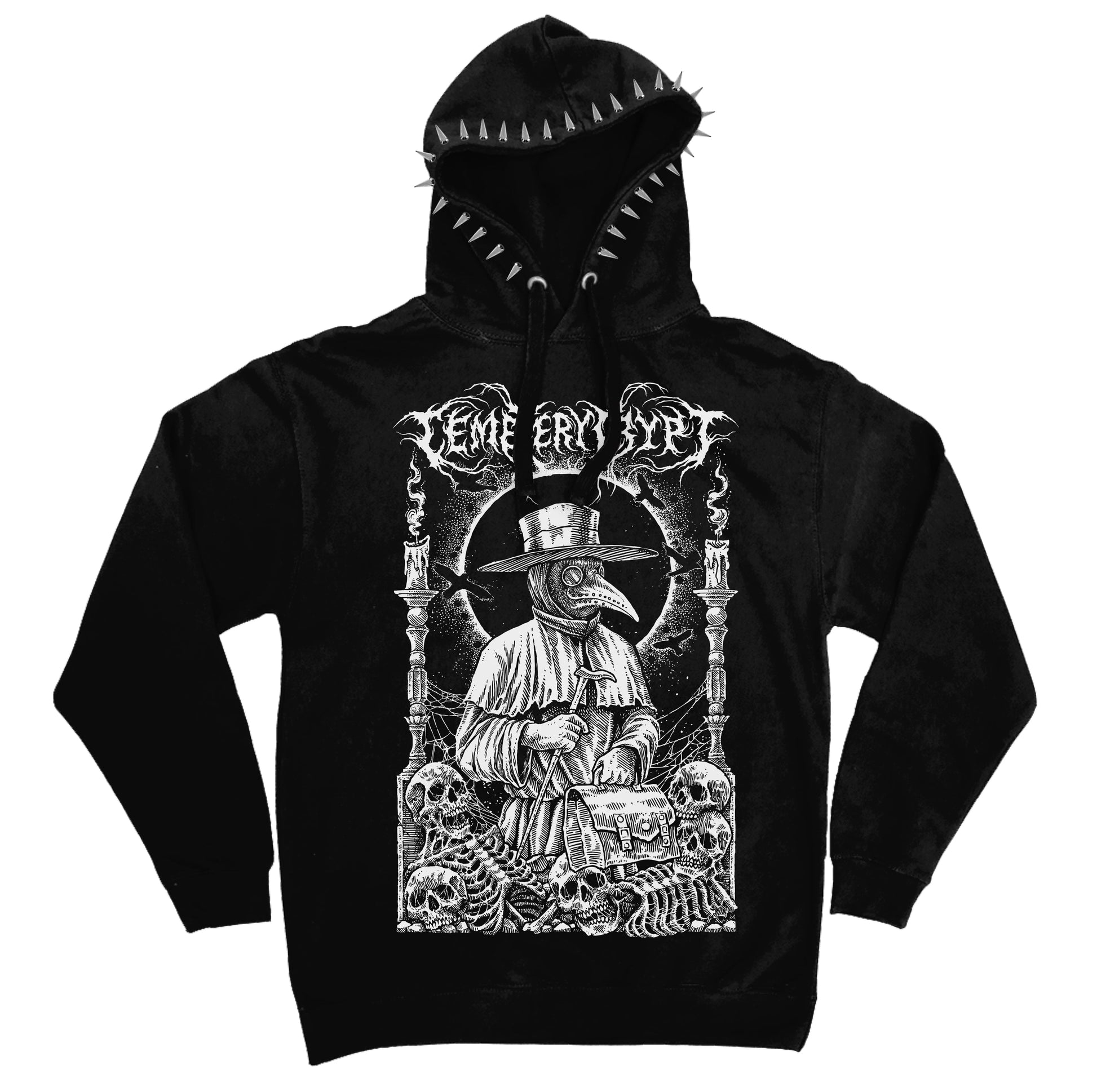 Plague Doctor Hoodie - CemeteryCrypt
