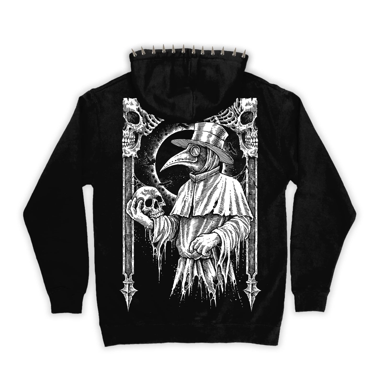 Plague Doctor Hoodie - CemeteryCrypt