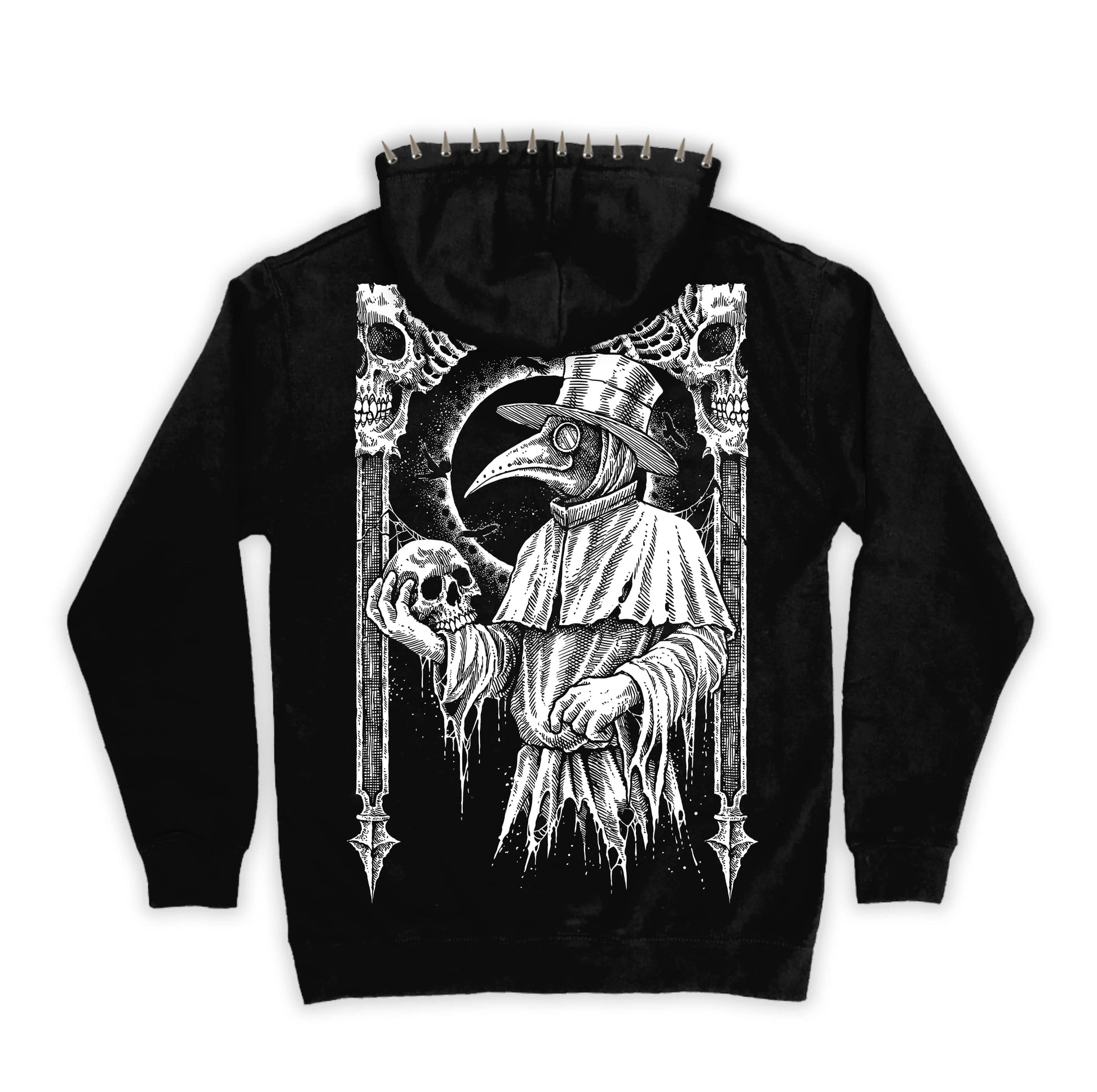 Plague Doctor Hoodie - CemeteryCrypt