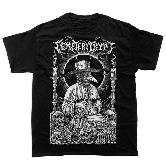 Plague Doctor T Shirt - CemeteryCrypt