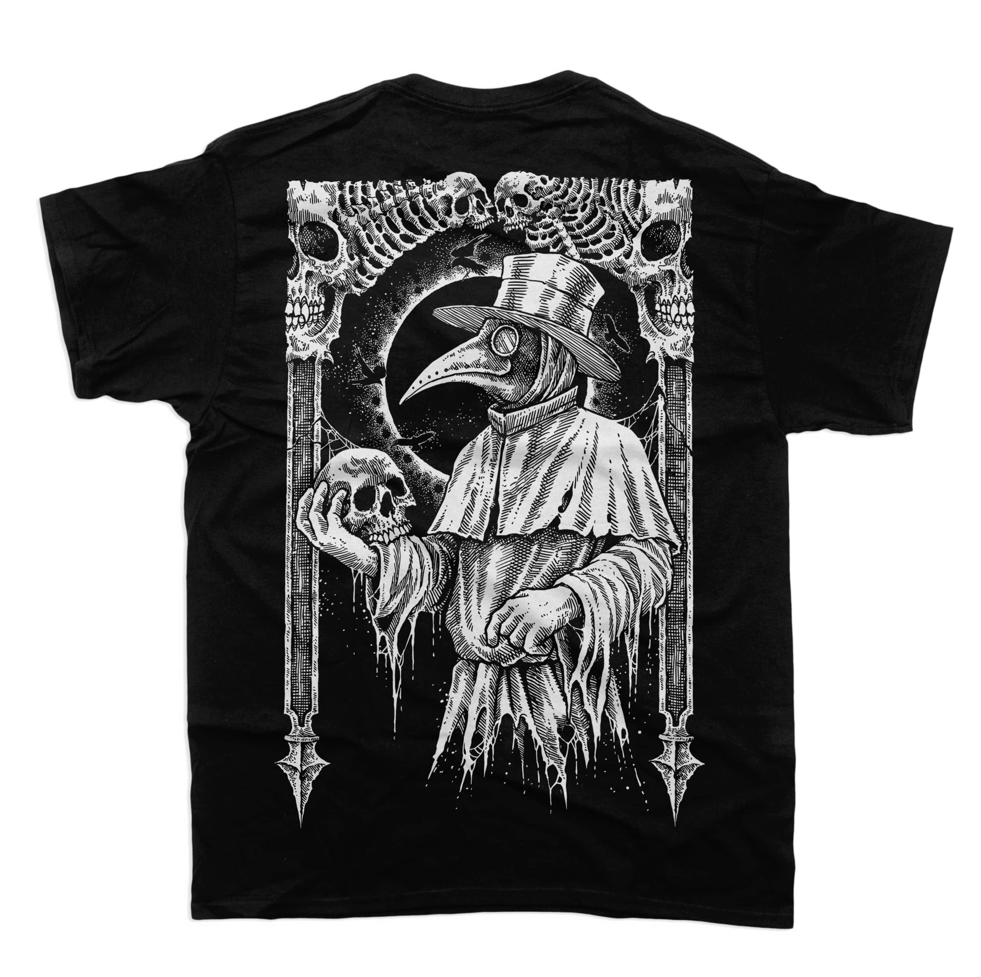 Plague Doctor T Shirt - CemeteryCrypt