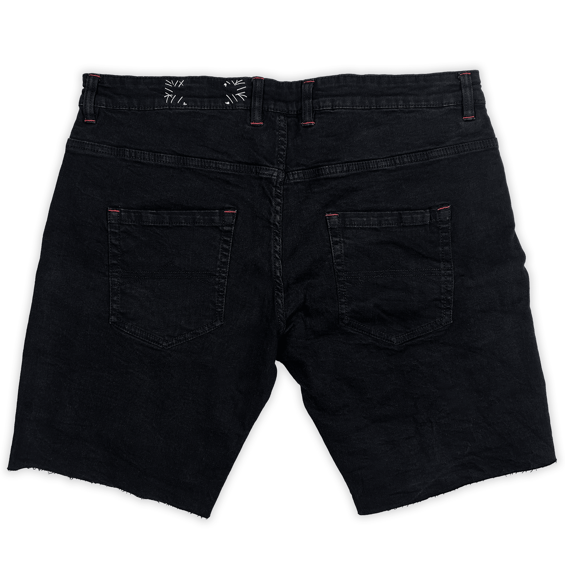 Rotten Denim Shorts - CemeteryCrypt