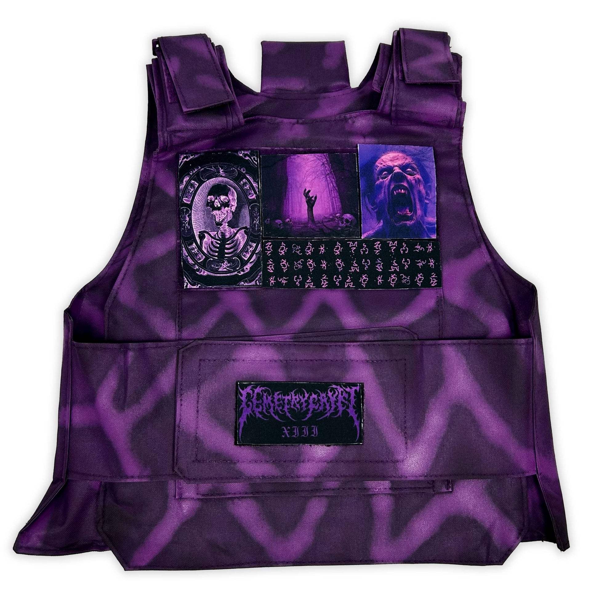 Rotten Purple Tactical Vest - CemeteryCrypt