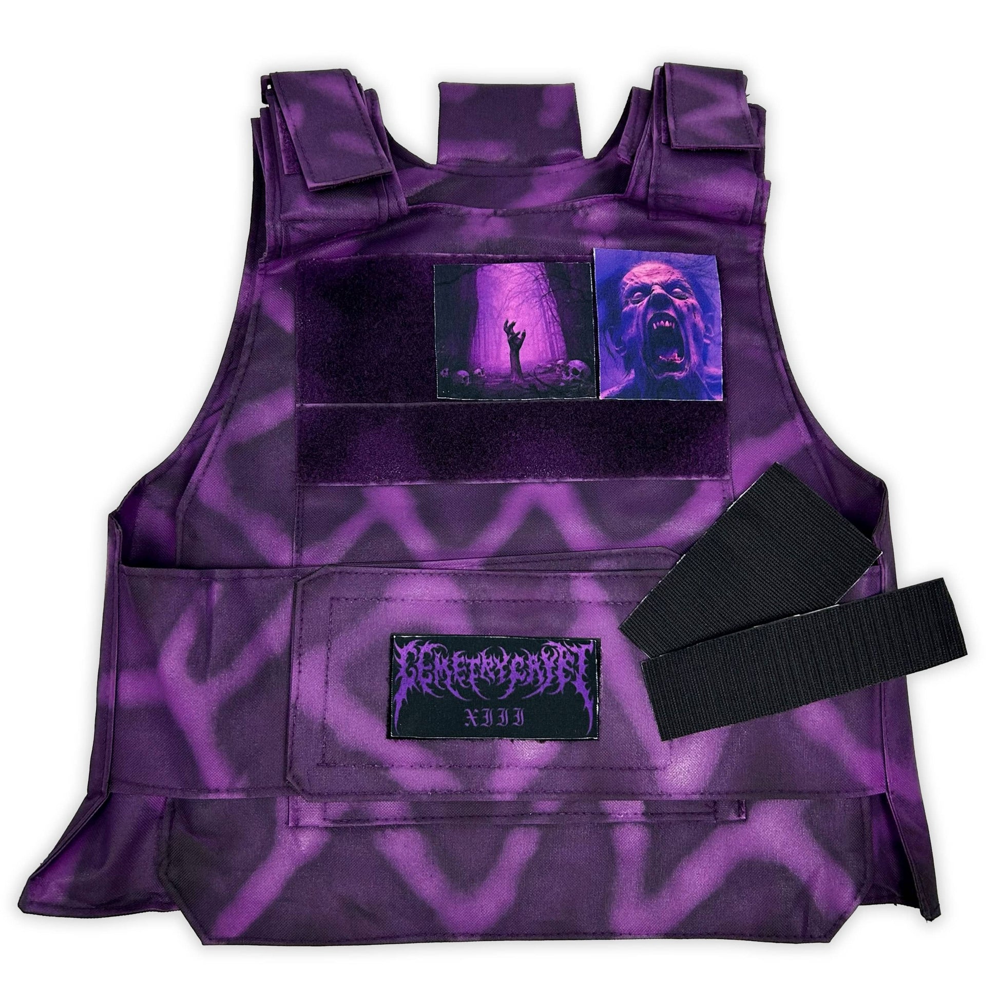 Rotten Purple Tactical Vest - CemeteryCrypt