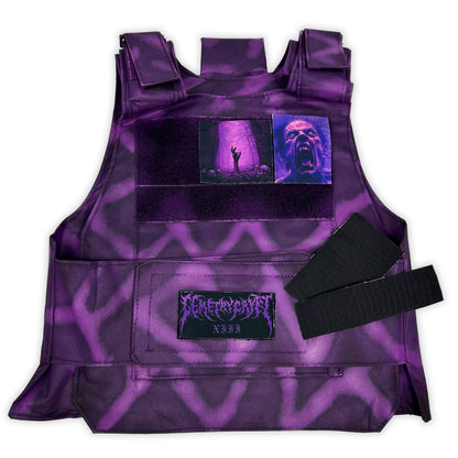 Rotten Purple Tactical Vest - CemeteryCrypt