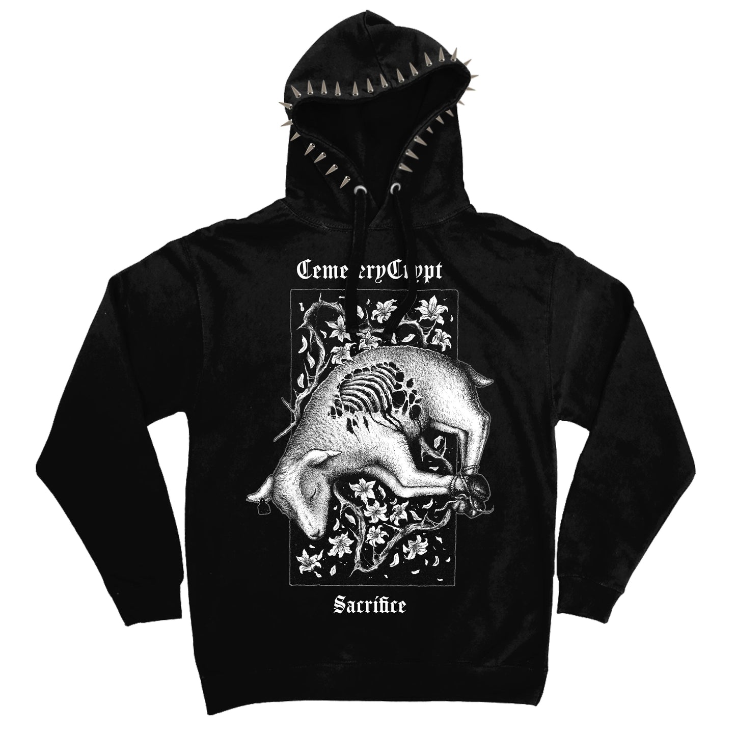 Sacrificial Lamb Hoodie - CemeteryCrypt