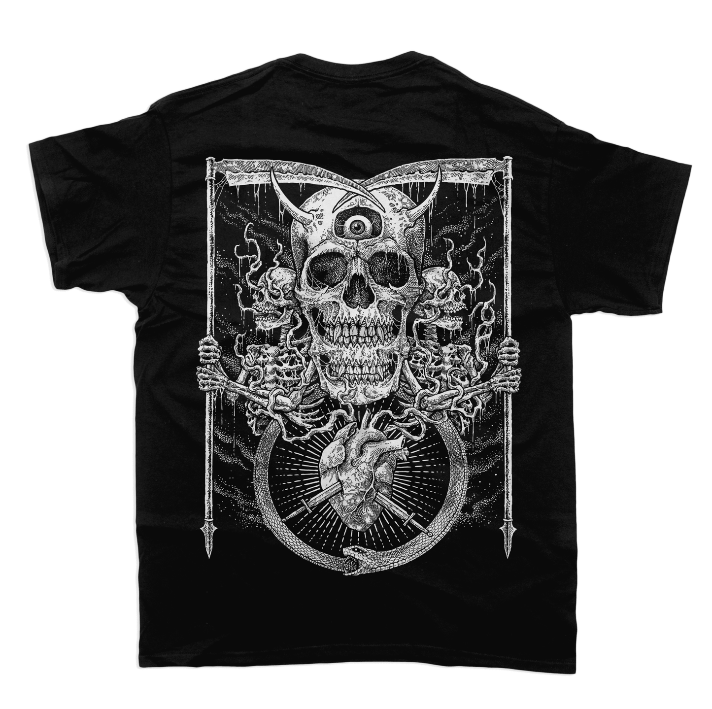Scythe T Shirt - CemeteryCrypt