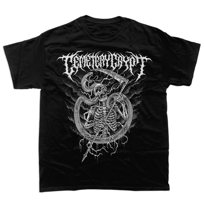 Scythe T Shirt - CemeteryCrypt