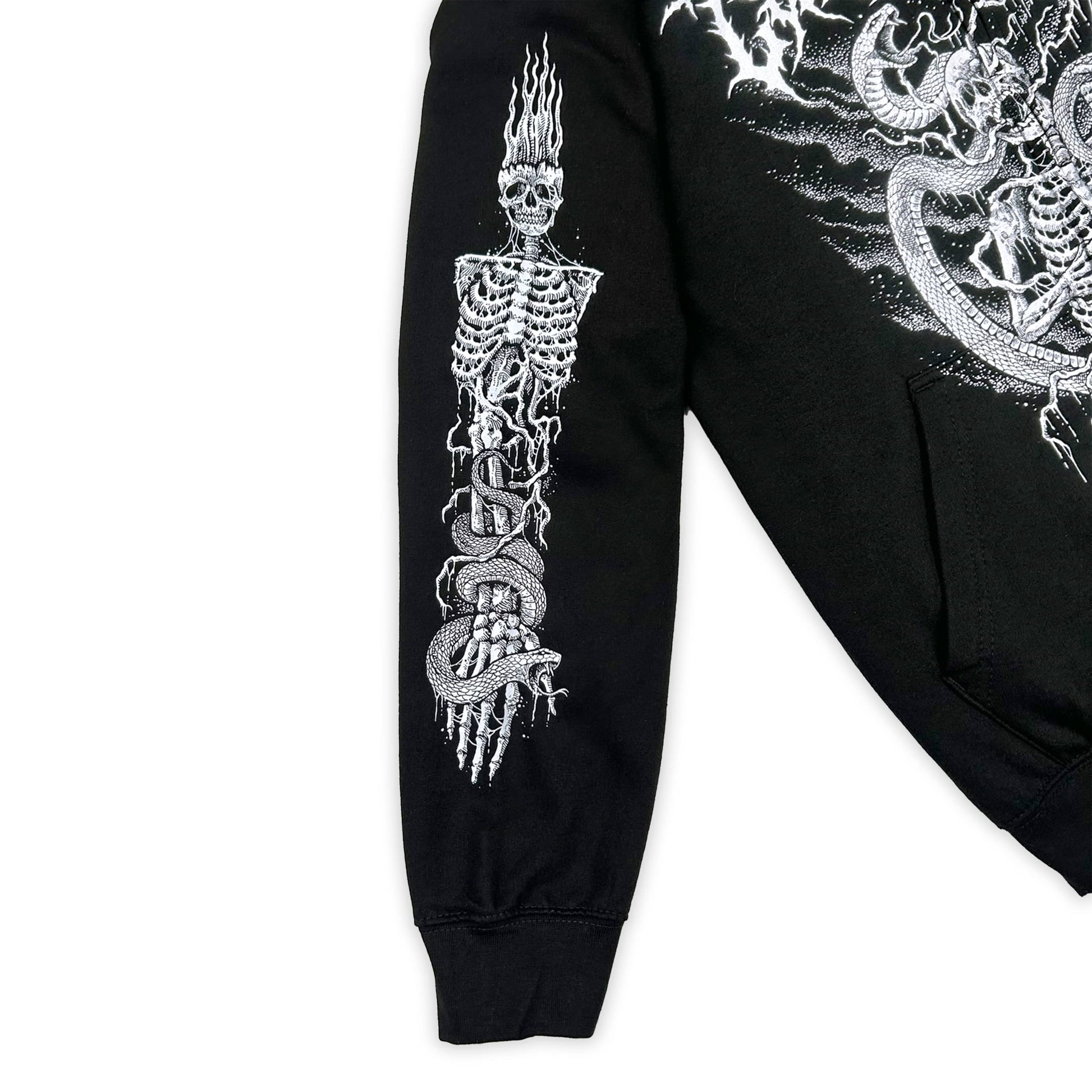 Scythe Zipper Hoodie - CemeteryCrypt