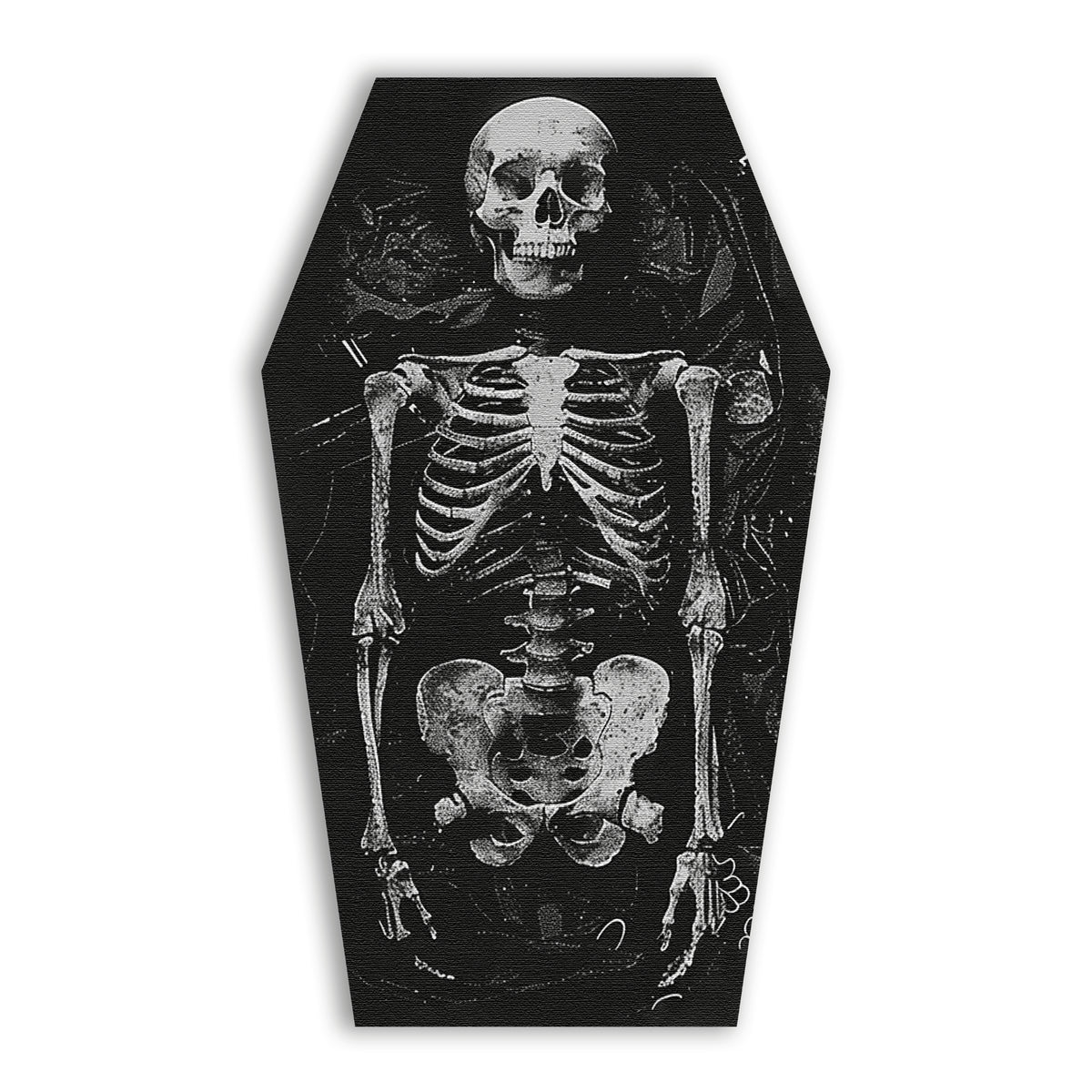 Skeleton Coffin Patch - CemeteryCrypt