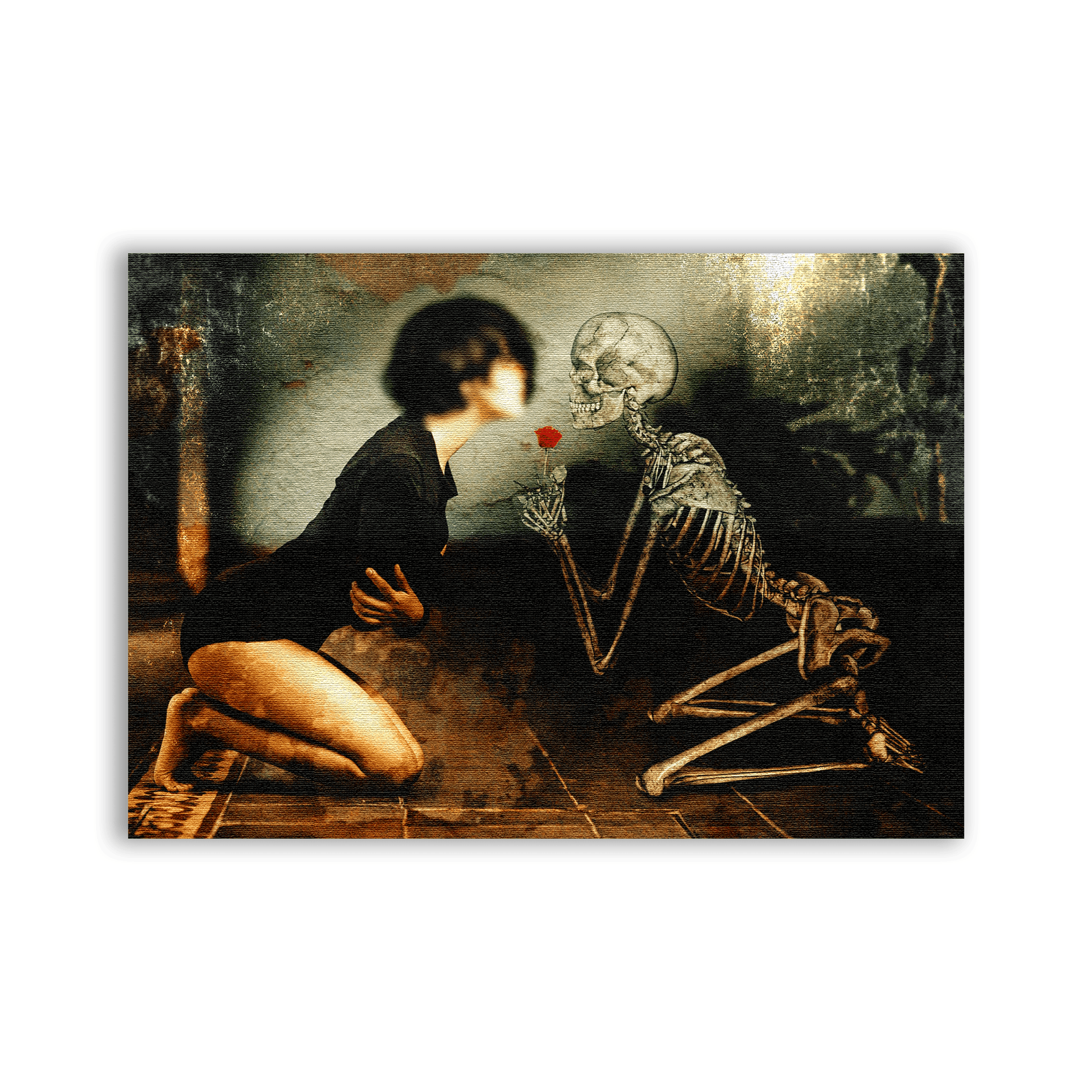 Skeleton Love Patch - CemeteryCrypt