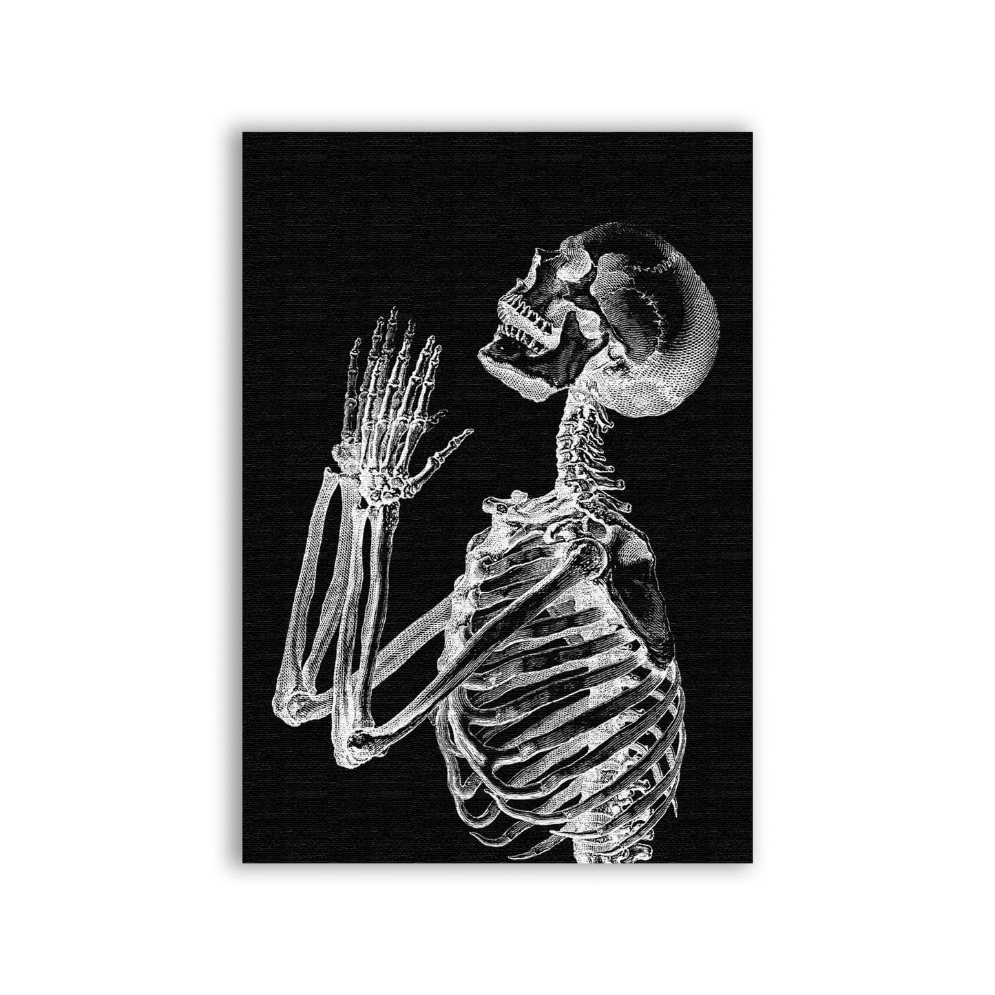 Skeleton Pray Patch - CemeteryCrypt