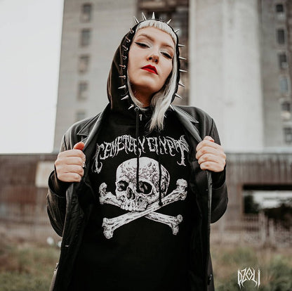Skull & Crossbones Hoodie - CemeteryCrypt